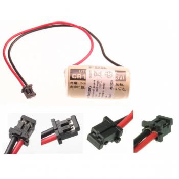 CNC Ersatzbatterie Mitsubishi Q6BAT CR17335SE-R, 3V, 1800mAh