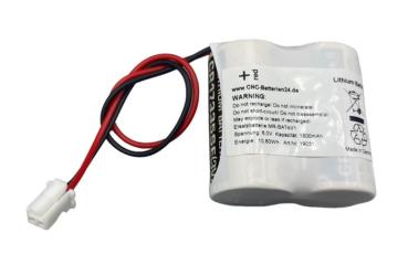 Ersatzbatterie für MITSUBISHI MR-BAT6V1, MRBAT6V1, RQANS1, MR-J